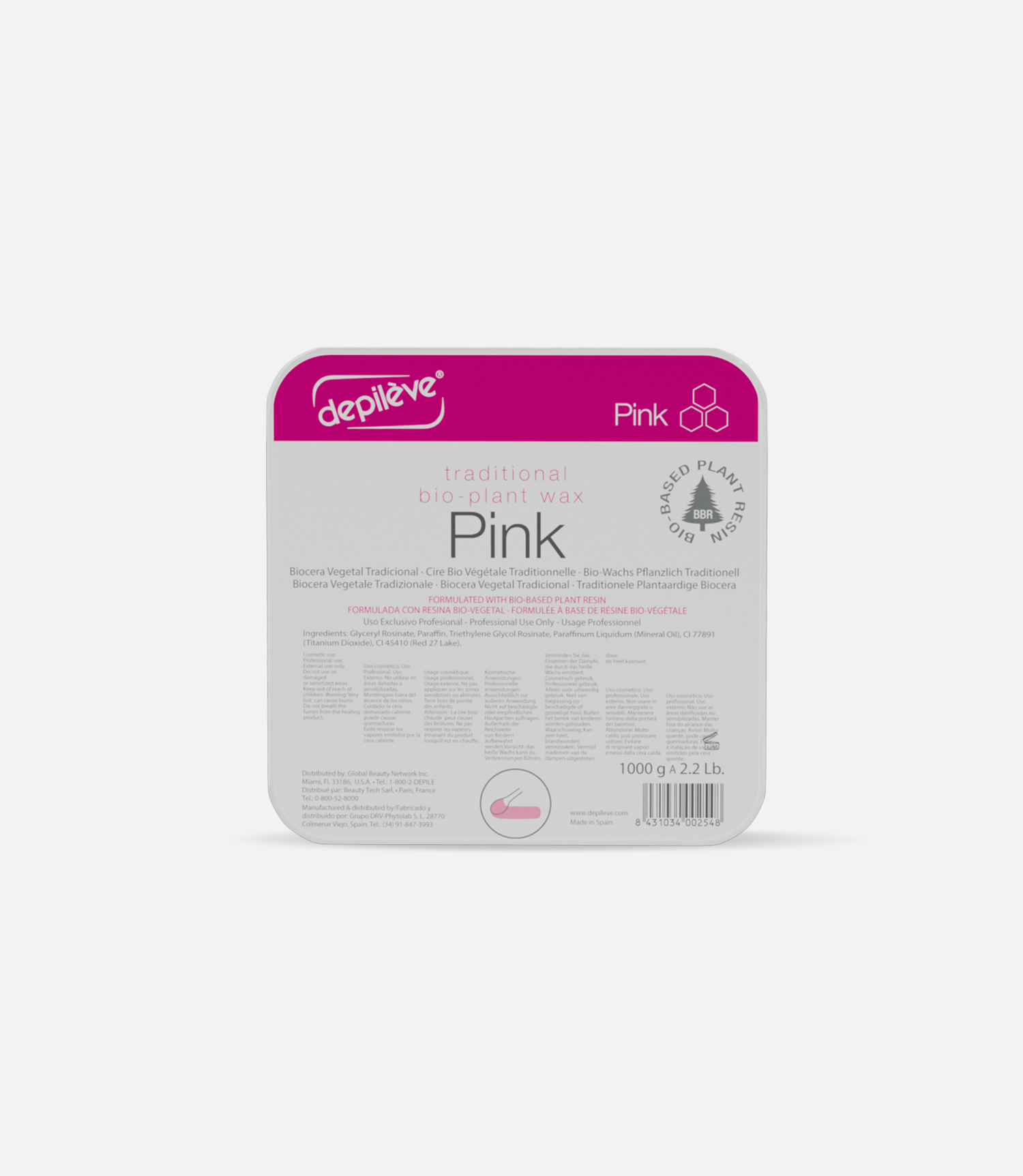 Biowax Pink Hard Wax