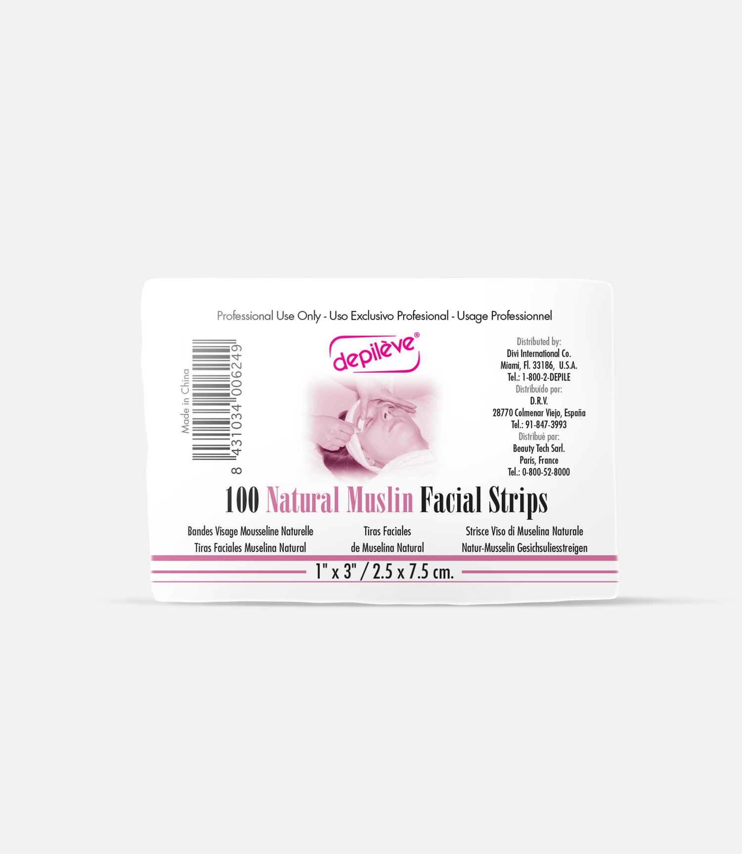Natural Muslin Strips