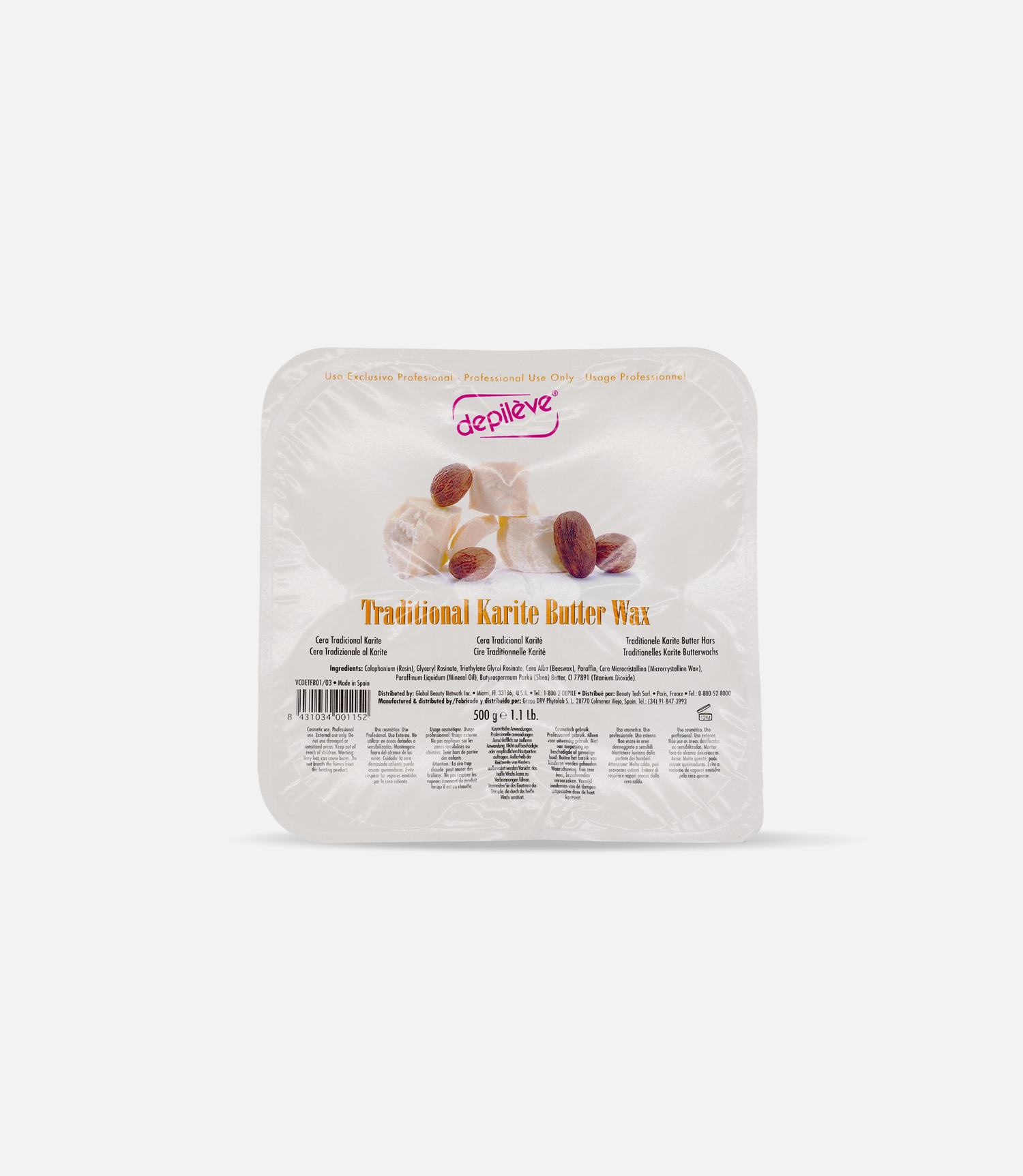 Biowax Shea Butter (Karité) Hard Wax